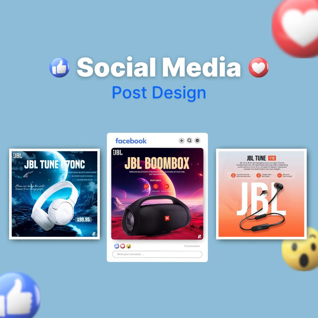 Home Social Media Post Design