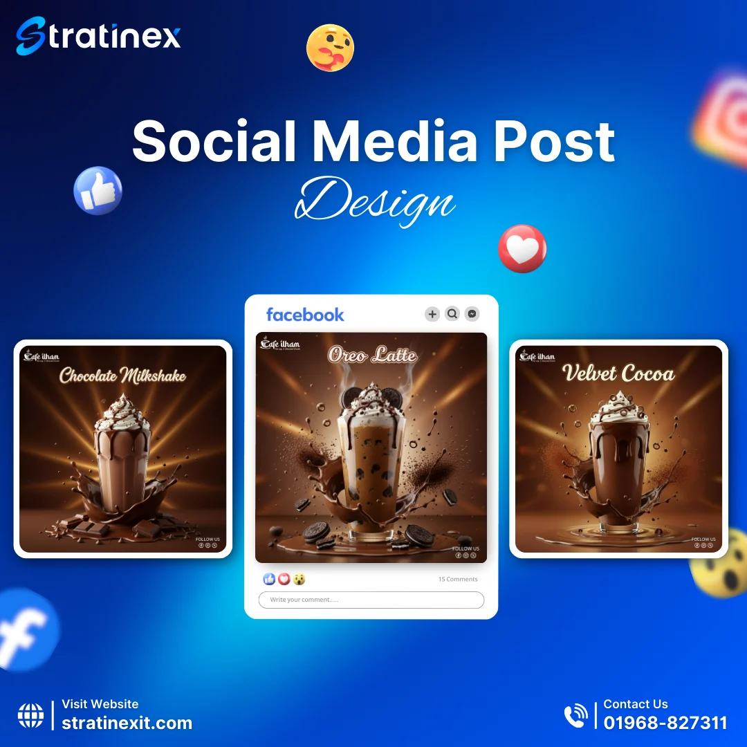 Chocolate Social Media Design