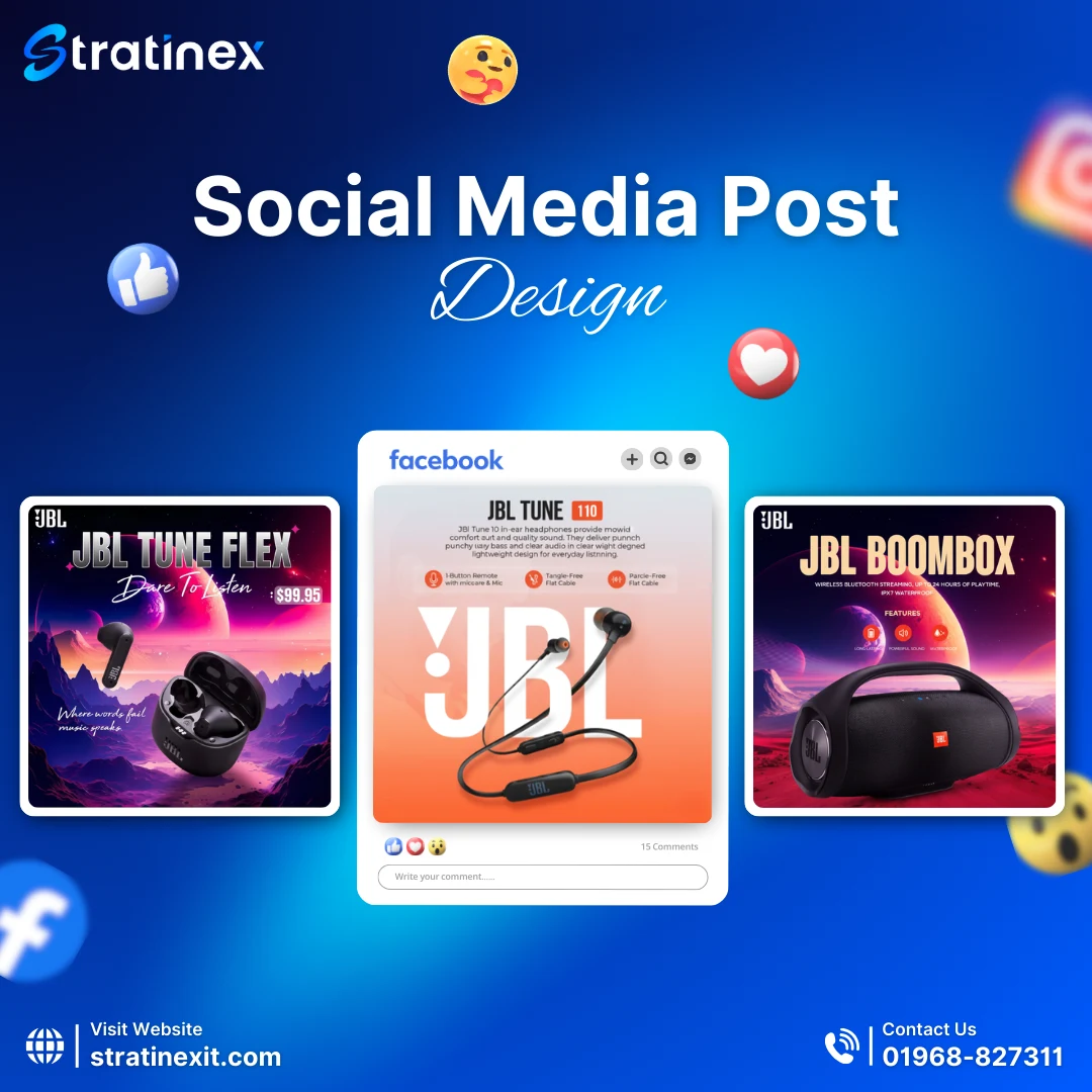 JBL Social Media Design