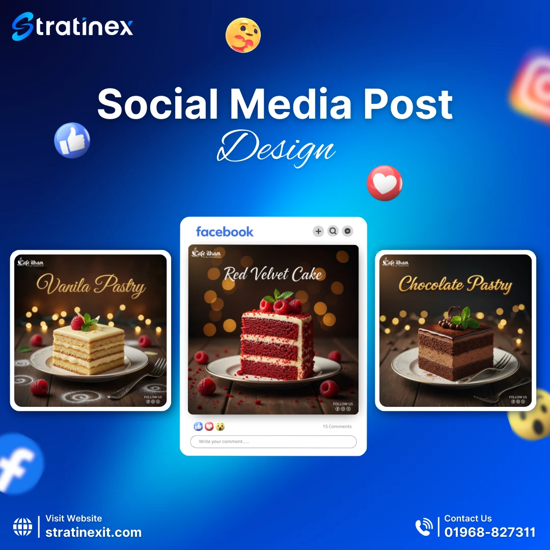 Pastry Social Media Design