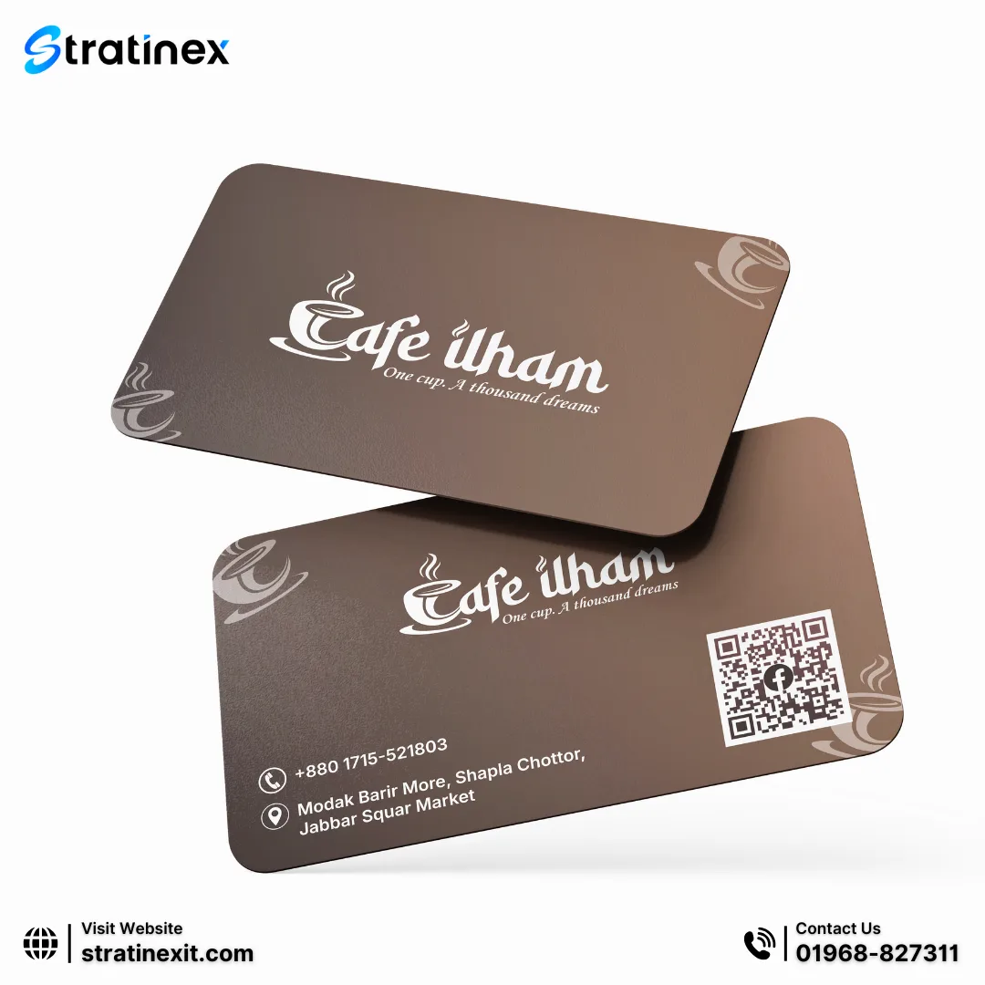 Cafe Ilham Business Card Design 1