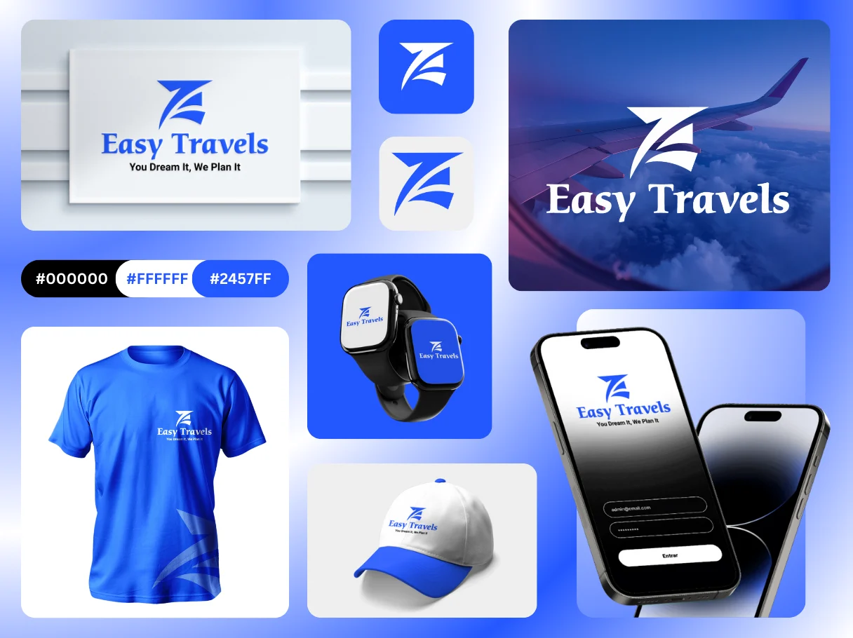 Easy Travels Logo Branding (1)