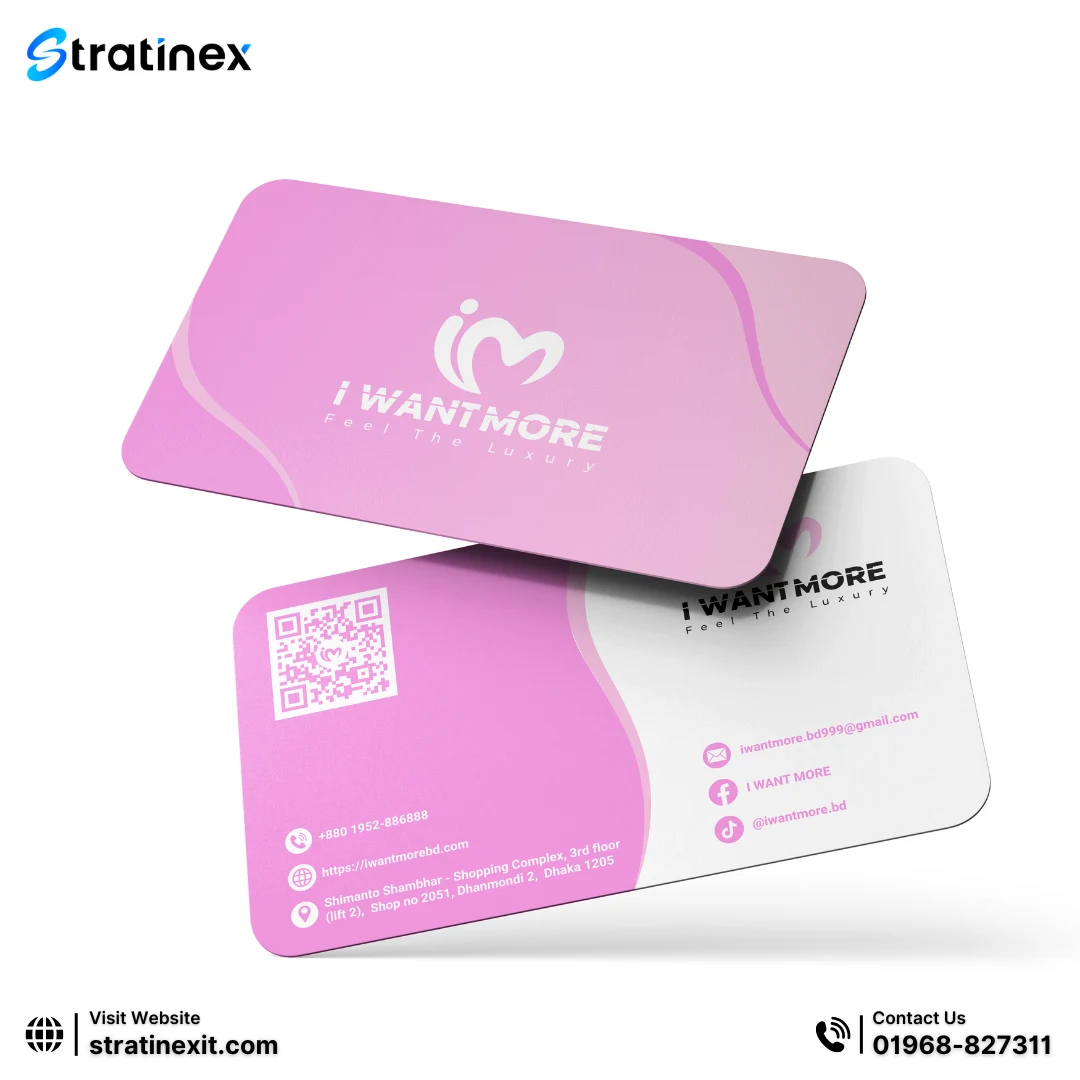 I Want More Business Card Design (2)