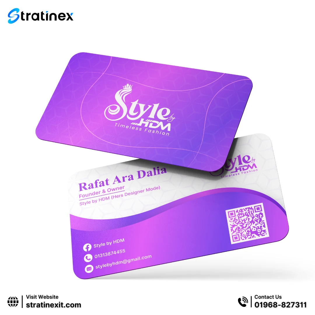 Style By HDM Business Card Design 1