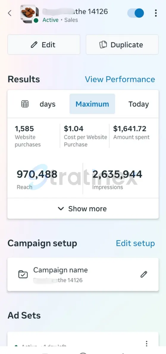 Facebook Ads Result 12