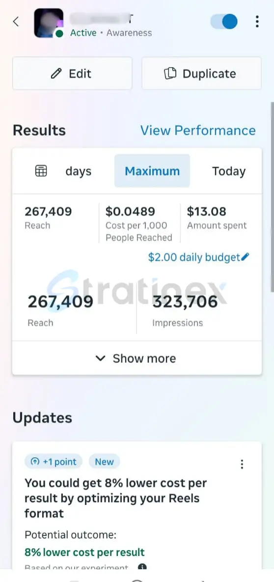 Facebook Ads Result 5