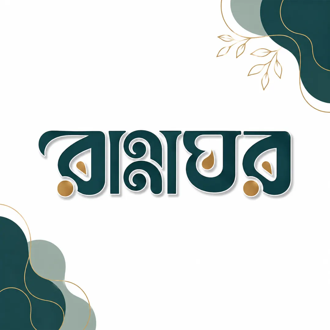 Logo Design & Branding Rannaghor Bangla Typography Logo